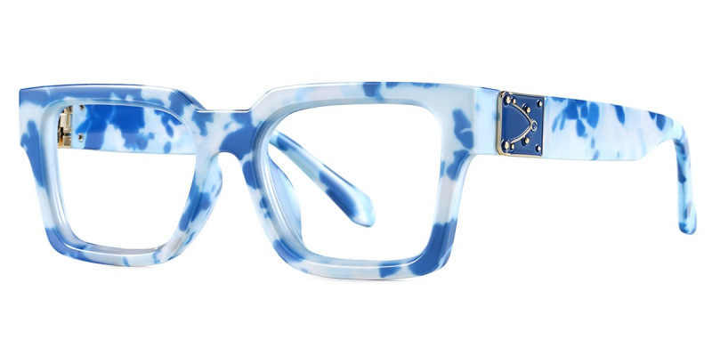 Rectangle Blue Frame