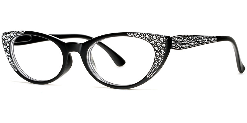 Cateye Black Frame