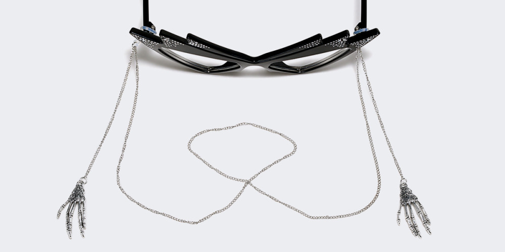 Skeleton Hand Eyeglasses Chain