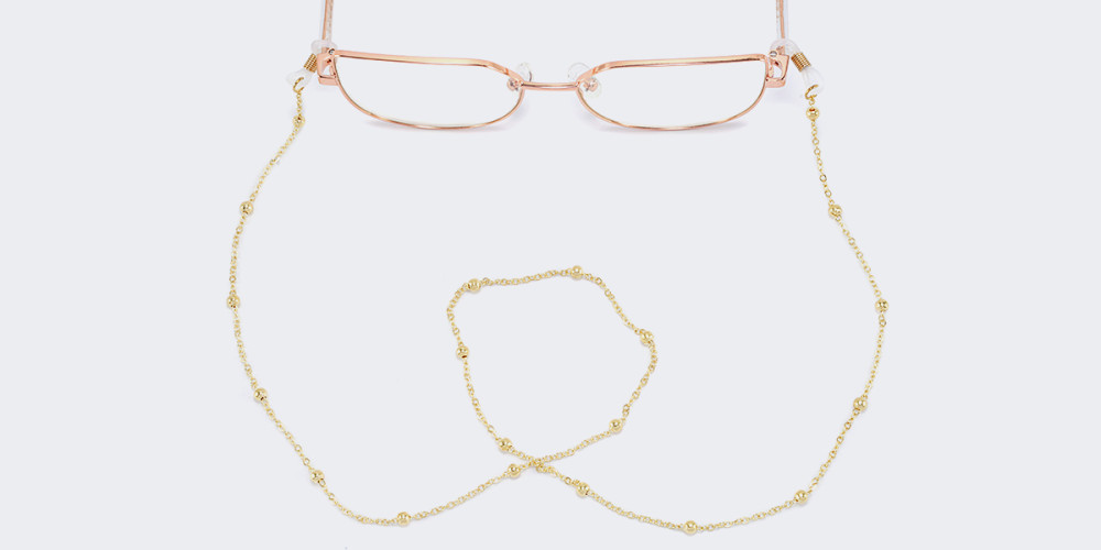 Gold Eyeglasses Chain 