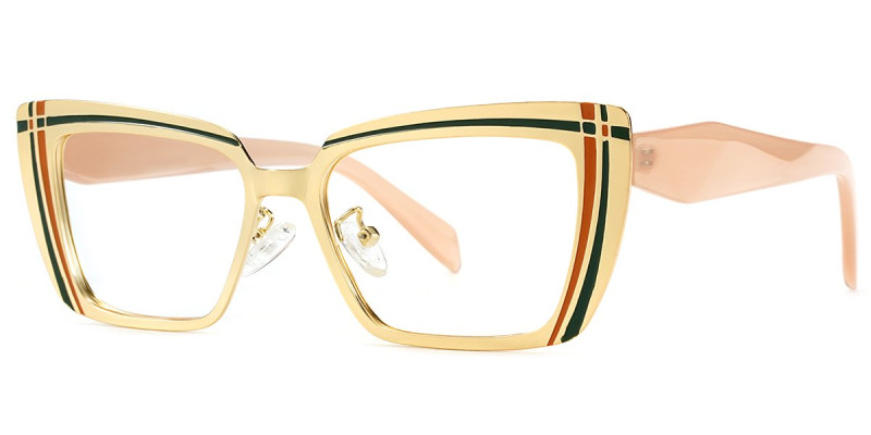 Rectangle Yellow&Pink Frame