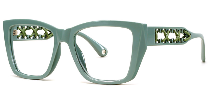 Square Green Frame