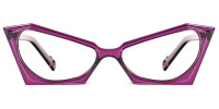 Geometric Purple Frame