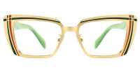 Rectangle Yellow&Green Frame