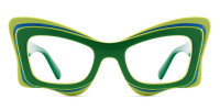 Cateye Green Frame