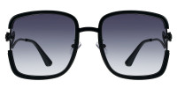 Square Black Sunglasses