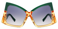 Butterfly Green Sunglasses