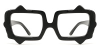 Geometric Black Frame