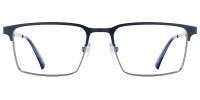 Browline Blue/Silver Frame