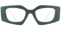 Cateye Green Frame