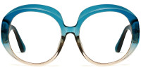 Round Blue Frame
