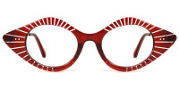 Cateye Red Frame